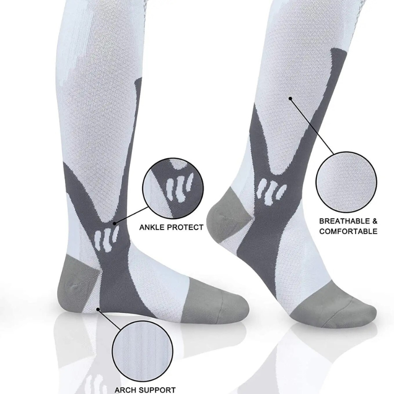 AeroEaze™ Compression Travel Socks