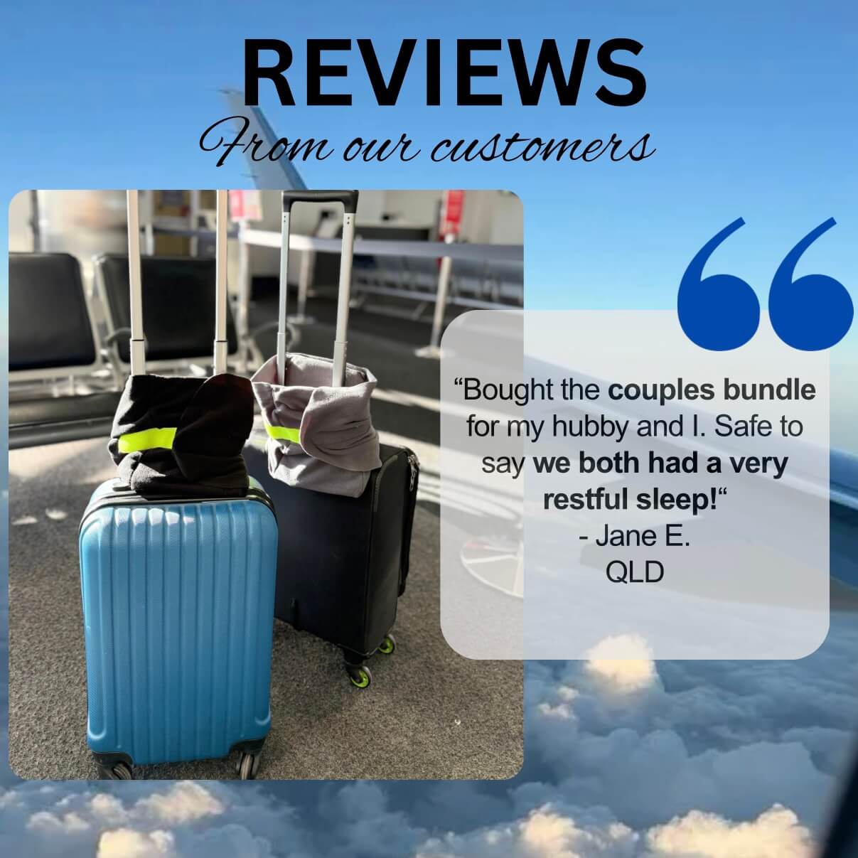 AeroEaze™ Travel Neck Pillow
