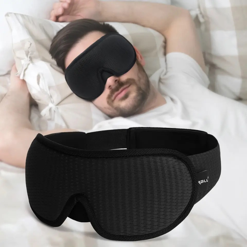 AeroEaze™ 3D Memory Foam Sleep Eye Mask