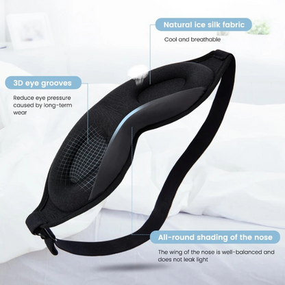 AeroEaze™ 3D Memory Foam Sleep Eye Mask