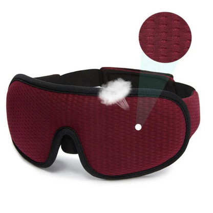 AeroEaze™ 3D Memory Foam Sleep Eye Mask