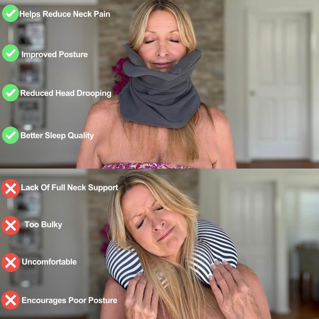 AeroEaze™ Travel Neck Pillow